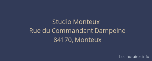 Studio Monteux