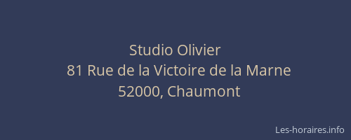 Studio Olivier