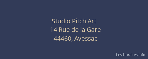 Studio Pitch Art