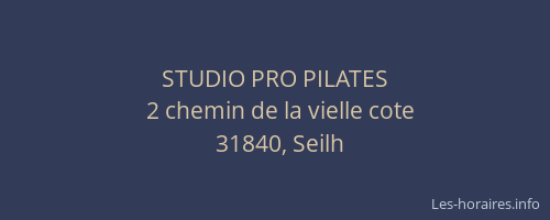 STUDIO PRO PILATES