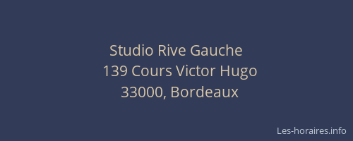 Studio Rive Gauche