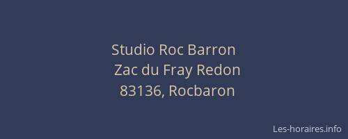 Studio Roc Barron