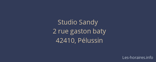 Studio Sandy