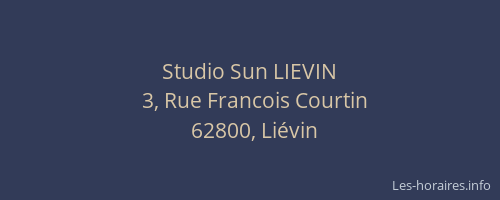 Studio Sun LIEVIN