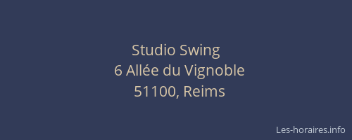Studio Swing