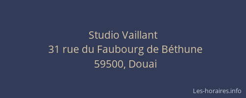 Studio Vaillant