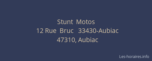 Stunt  Motos