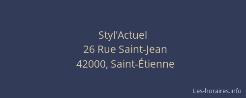Styl'Actuel