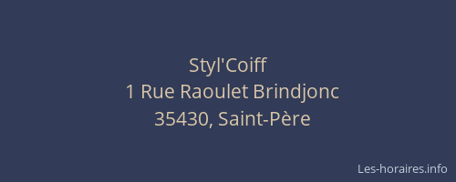 Styl'Coiff