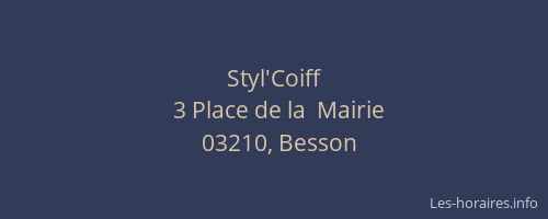 Styl'Coiff