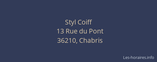 Styl Coiff