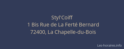 Styl'Coiff