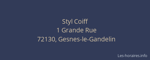 Styl Coiff