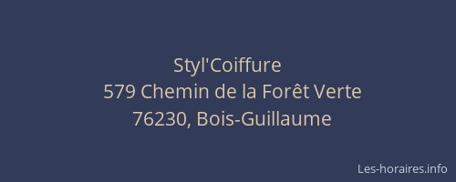 Styl'Coiffure