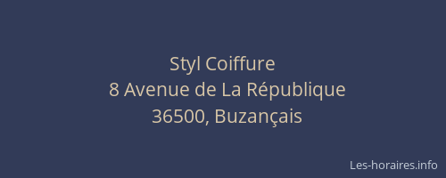 Styl Coiffure
