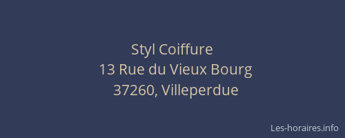 Styl Coiffure