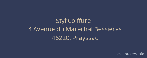 Styl'Coiffure