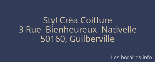 Styl Créa Coiffure