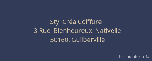 Styl Cr&eacute;a Coiffure