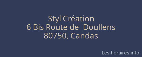 Styl'Création