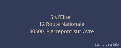 Styl'Elise