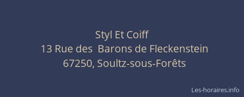 Styl Et Coiff