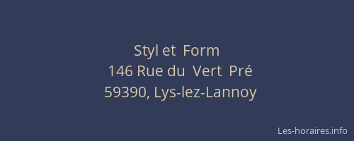Styl et  Form