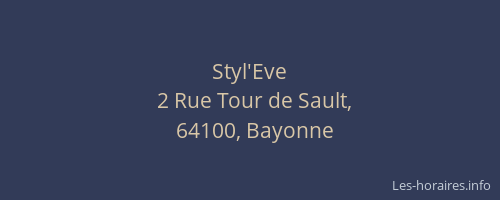 Styl'Eve