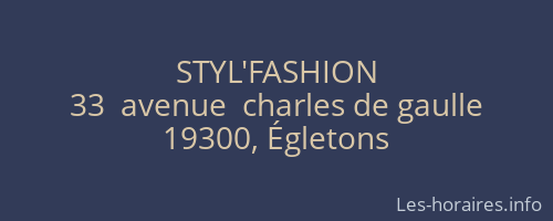 STYL'FASHION