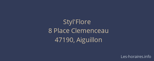 Styl'Flore