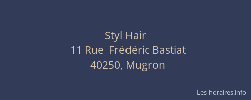 Styl Hair