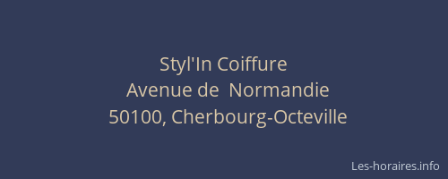 Styl'In Coiffure