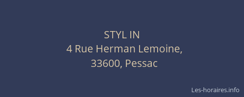 STYL IN