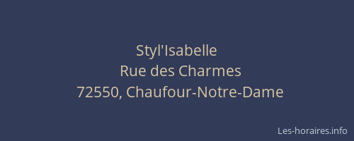 Styl'Isabelle