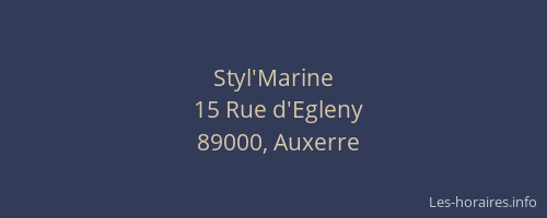 Styl'Marine