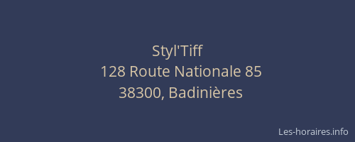 Styl'Tiff