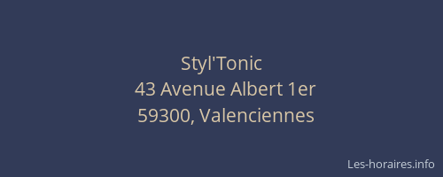 Styl'Tonic