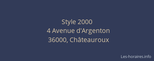 Style 2000