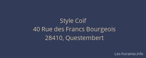 Style Coif