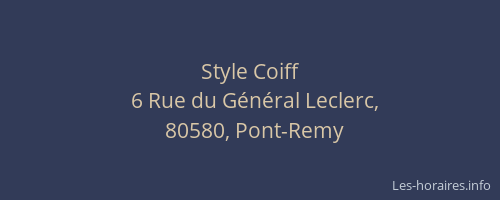 Style Coiff
