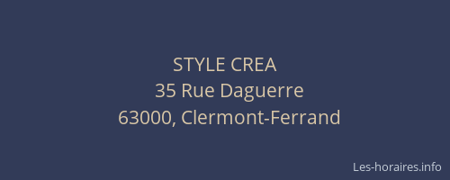 STYLE CREA