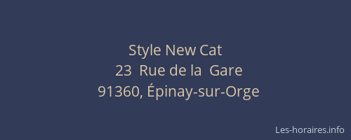 Style New Cat
