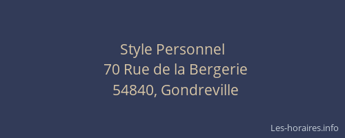 Style Personnel