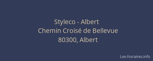 Styleco - Albert