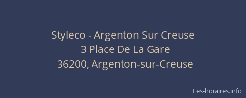 Styleco - Argenton Sur Creuse