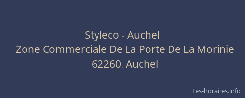 Styleco - Auchel