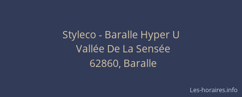 Styleco - Baralle Hyper U
