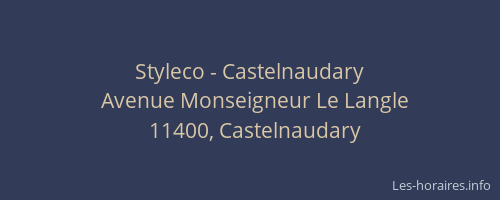 Styleco - Castelnaudary