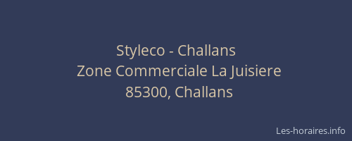 Styleco - Challans