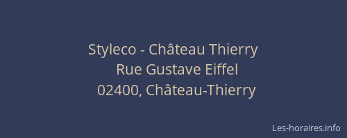 Styleco - Château Thierry